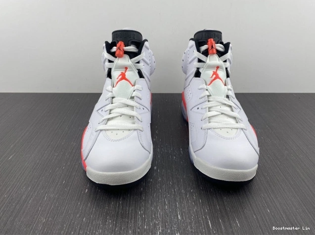 Bmlin (2014) 384664-123 Retro Infrared Jordan White 6 0707